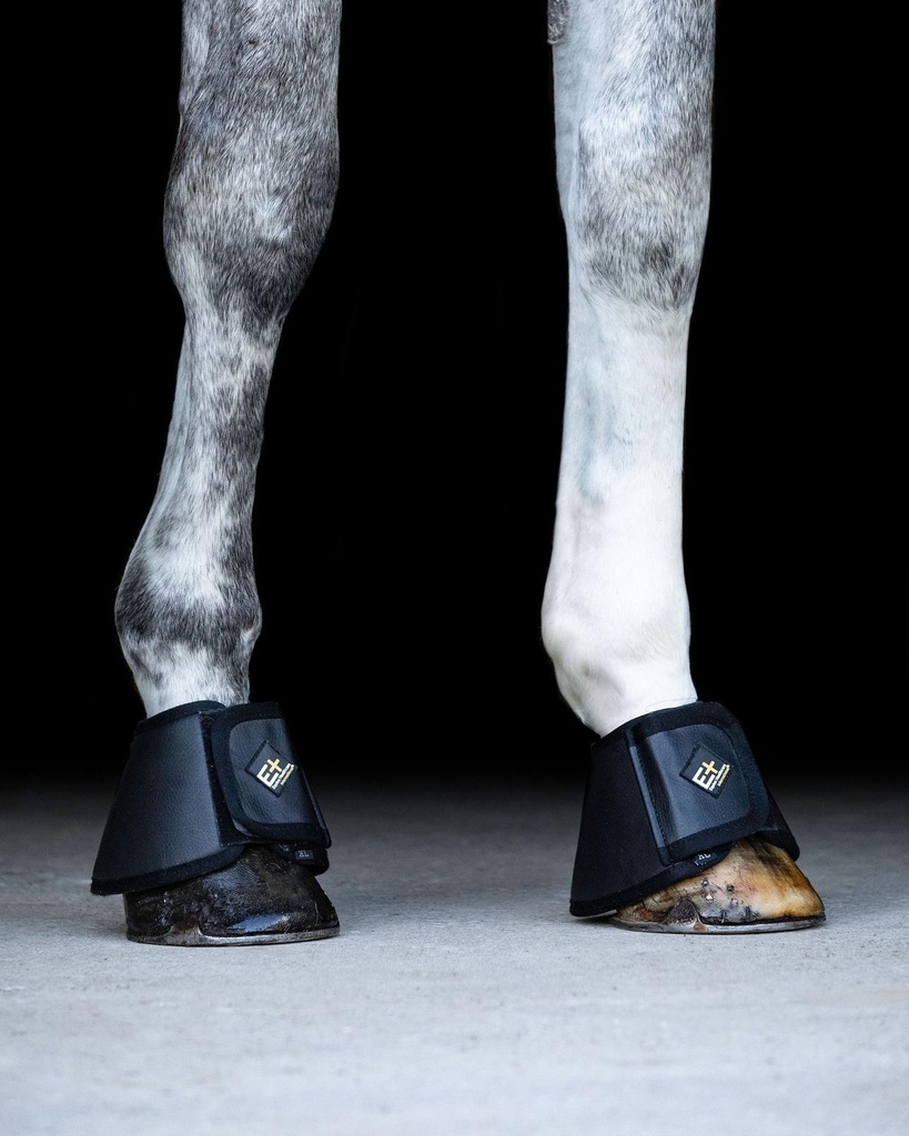 [4901] ProSeries Neoprene No-Turn Overreach Bell Boots (Pony)