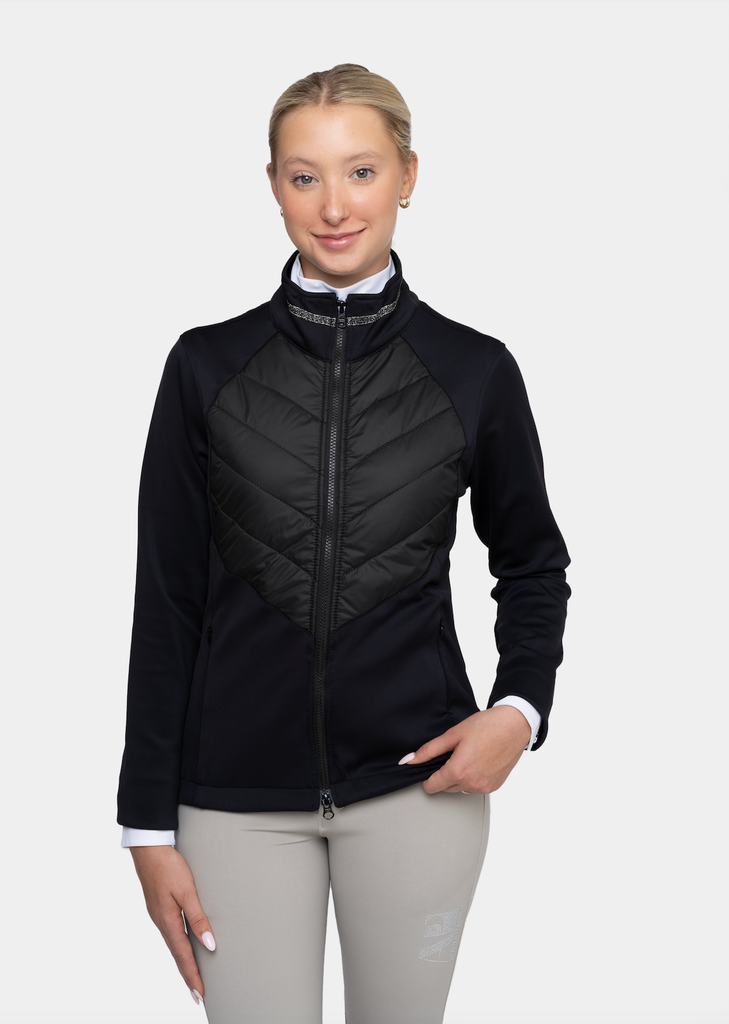 [200401002XSBK] The Luxe Hybrid Ladies Jacket (XS, Black)