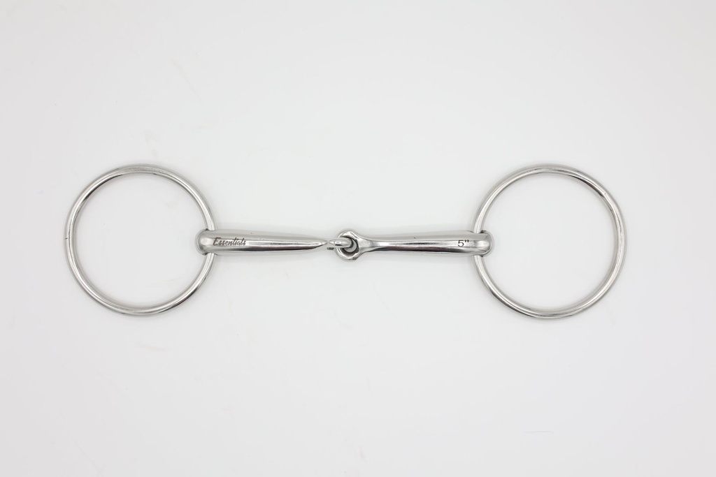 [1007090034ZLS] Essentials Loose Ring Snaffle Bit (4")