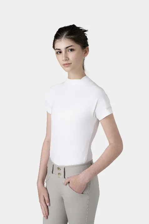 [200202006MDWH-DG] The Manhattan Junior Top (M, White)