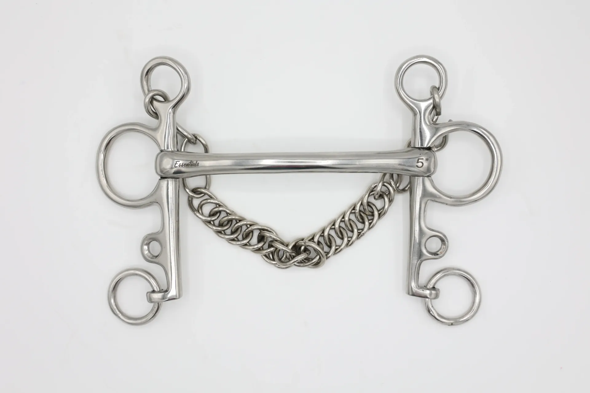 [1007090084ZSP-DG] Essentials Straight Mullen Mouth Pelham Bit