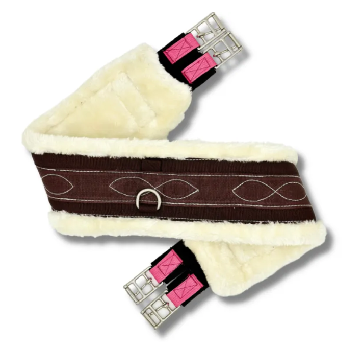 [4218-DG] Pony ProSeries Fleece Straight Girth