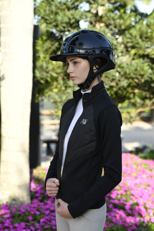 [200402002XSBK] The Luxe Hybrid Junior Jacket (XS, Black)